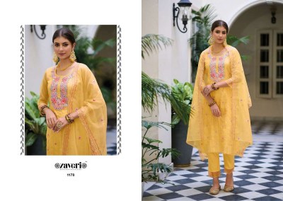 Zaveri presents Eliza designer ready made salwar kameez wholesale catalogue  kurtis catalogs