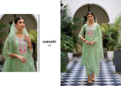 Zaveri presents Eliza designer ready made salwar kameez wholesale catalogue  kurtis catalogs