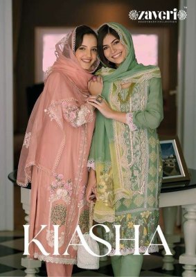 Zaveri presents new kiasha organza ready made Pakistani suits collection  Zaveri  women beauty 