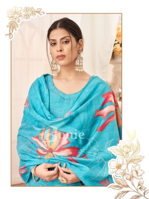 Zeel vol 3 by Bonie Digital printed flair kurti bottom and dupatta catalogue at low price readymade suit catalogs