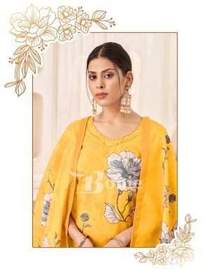 Zeel vol 3 by Bonie Digital printed flair kurti bottom and dupatta catalogue at low price readymade suit catalogs