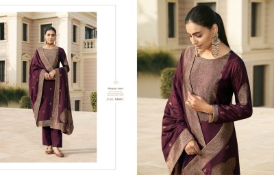 Zisa by Silky 4 designer Bamberg Silk jacquard unstitched salwar kameez catalogue at wholesale price salwar kameez catalogs