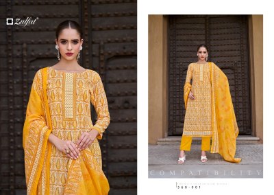 Zohra vol 3 by Zulfat Pure cotton designer printed dress material catalogue at affordable rate dress material catalogs