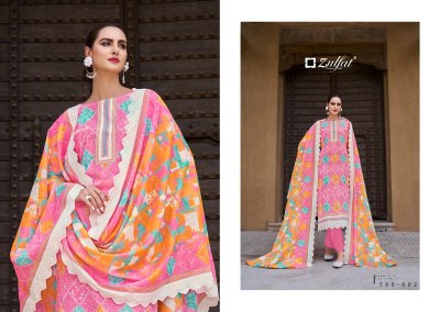 Zohra vol 3 by Zulfat Pure cotton designer printed dress material catalogue at affordable rate dress material catalogs