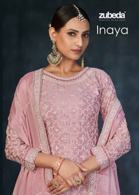 Zubeda by Innaya heavy designer embroidered Pakistani suit catalogue at wholesale price