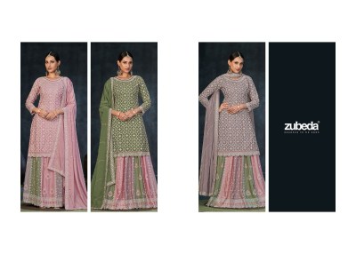 Zubeda by Innaya heavy designer embroidered Pakistani suit catalogue at wholesale price pakistani suit catalogs