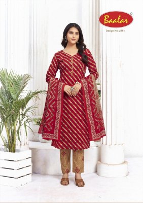 Zubeda vol 22 by Baalar Pure cotton printed readymade suit catalogue at affordable rate Baalar 