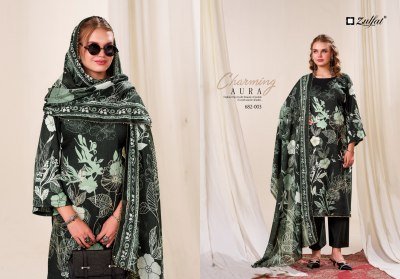 Zulfat Latifa Pure Jam Cotton Satin Suit with Heavy Handwork And Mal Mal Dupatta Wholesale Collection dress material catalogs