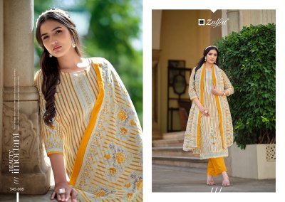 Zulfat by Farhana vol 5 pure cotton unstitched dress material catalogue at affordable rate salwar kameez catalogs