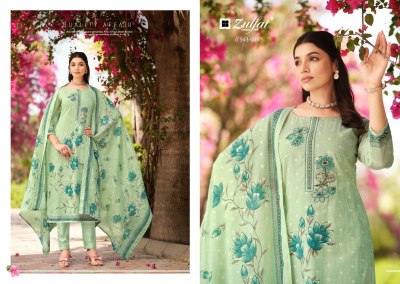 Zulfat by Florance cotton printed exclusive designer unstitched dress material catalogue  salwar kameez catalogs