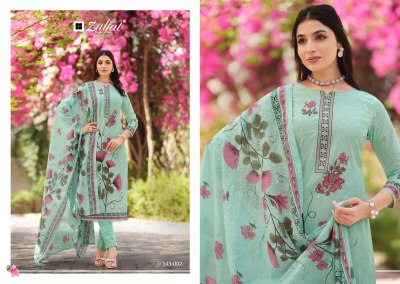 Zulfat by Florance cotton printed exclusive designer unstitched dress material catalogue  salwar kameez catalogs