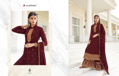 aashirwad creation by pankhudi real georgette readymade suit catalogue at low rate readymade suit catalogs