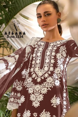 afsana presents new design no1134 georgette ready made Pakistani suits wholesale readymade suit catalogs