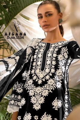 afsana presents new design no1134 georgette ready made Pakistani suits wholesale readymade suit catalogs