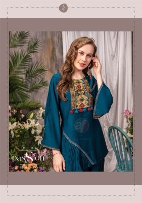 anju fabrics AF by fusion vol 3 newly luanch designer pure hand work kurti with afghani catalog at wholesale price readymade suit catalogs