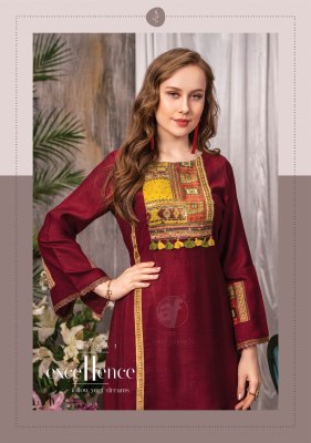 anju fabrics AF by fusion vol 3 newly luanch designer pure hand work kurti with afghani catalog at wholesale price readymade suit catalogs