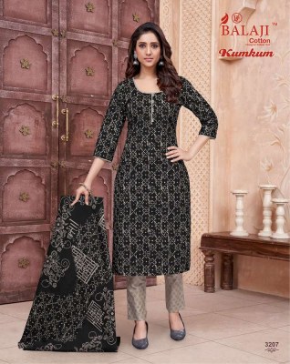 balaji cotton new launch kum kum vol 32 pure cotton printed ready made salwar suits catalogue wholesale rate in Surat  kurtis catalogs