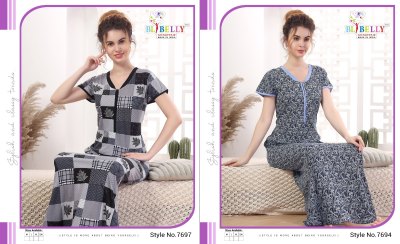 blubelly presenting premium quality ladies night gown catalogue at wholesale price night wear catalogs