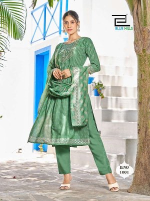 blue hills new festival night Nayra Cut ready made salwar kameez catalogue wholesale  kurtis catalogs