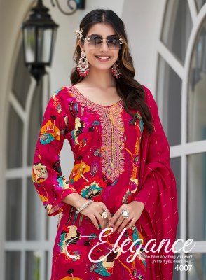 casual vol 4 by radhika Lifestyle Heavy reyon foil printed Readymade suit catalogue at affordable rate readymade suit catalogs