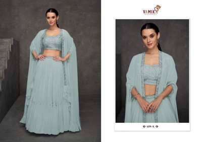 celebrity vol 4 by Vamika present heavy designer lehenga choli collection at amaviexpo lehenga choli catalogs