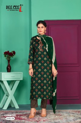 chakori by deecee straight fancy kurti pant and dupatta catalogue at affordable rate Dee cee