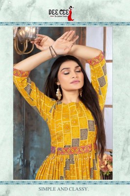 deecee by lekha heavy reyon full flaired kurti catalog at wholesale price kurtis catalogs