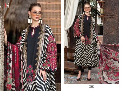 deepsy suits new launch Mariab Mprint spring summer 23 vol 4 pure cotton embroidery patches work Pakistani salwar kameez chiffon dupatta  pakistani suit catalogs