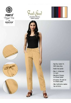 deeptex feel good comfort pant pure cotton printed pant catalogue wholesale  bottom wear catalogs