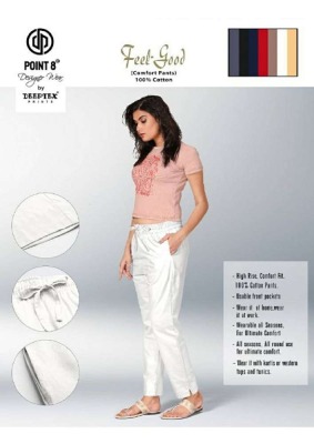 deeptex feel good comfort pant pure cotton printed pant catalogue wholesale  bottom wear catalogs