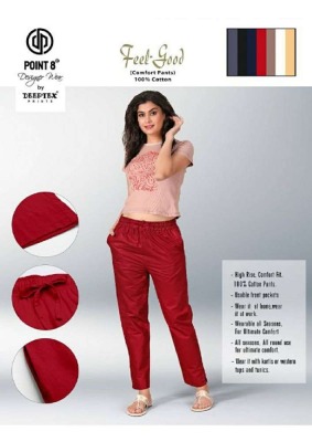 deeptex feel good comfort pant pure cotton printed pant catalogue wholesale  bottom wear catalogs