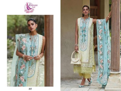 dinsaa suits new launch crimson super summer collection vol 1  pure cotton self embroidery work Pakistani suits catalogue wholesale rate  pakistani suit catalogs