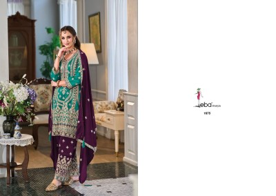 eba life style by Naina premium silk embroidered pakistani suit catalogue at amaviexpo pakistani suit catalogs