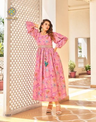 fashionista vol 1 by passion tree aliya cute fancy gown stylish Kurti wholesaler and exporter price in India  kurtis catalogs