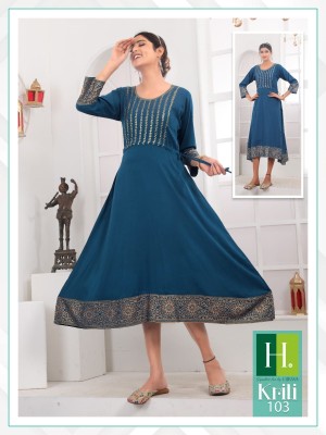 h dot hirwa by kriti vol 2 heavy reyon wrinkle  ghera kurti catalog at wholesale rate  kurtis catalogs