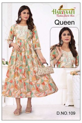 hariyaali by kasmeera new launch queen pure mul mul foil printed anarkali umbrella stylish designer Kurti wholesaler price in India  kurtis catalogs