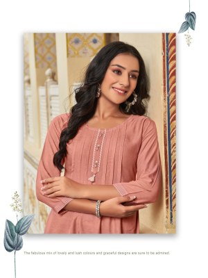 heritage collection by cherry designer short kurti with heavy schifli embroidery and handwork catalog at wholesale price western wear catalogs