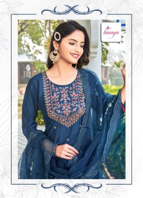 hinaya by Alexa vol 1 designer roman silk fancy readymade suit catalogue at low rate readymade suit catalogs