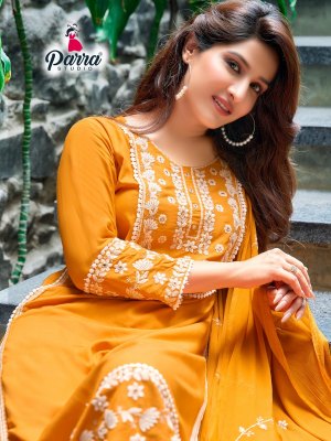 inayat vol 1 by parra studio kurti pants and dupatta set catalog wholesale kurtis catalogs