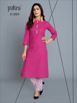 indira apparel by the mist plain kurti with printed bottom catalog at wholsale price kurtis catalogs