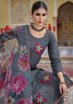 kailee fashion by boondi vol 3 fancy appliqe work  kurti bottom with dupatta at wholesale price  kurtis catalogs