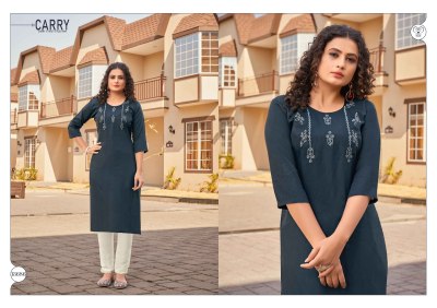 kalroop by scarlet fancy embroidered kurti catalogue at low rate kurtis catalogs