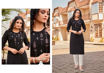 kalroop by scarlet fancy embroidered kurti catalogue at low rate kurtis catalogs