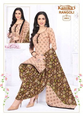 kanika Rangoli vol 18 mix cotton printed ready made patiyala suits wholesaler  kurtis catalogs