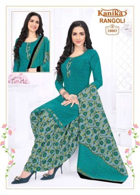 kanika Rangoli vol 18 mix cotton printed ready made patiyala suits wholesaler  kurtis catalogs