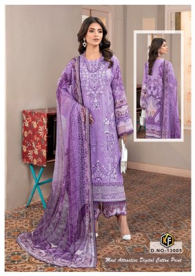 keval fab by Sobiya najir vol 13 heavy cotton printed Karachi suit catalogue at low rate Karachi suits catalogs