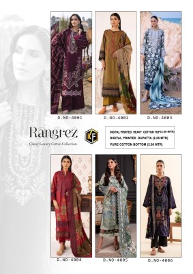 keval fab launch rangrez vol 4 exclusive karachi heavy cotton printed dress material catalogue  salwar kameez catalogs