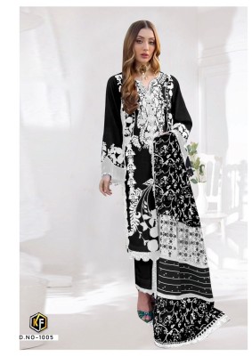 keval fab present black and white karachi suit catalogue at low rate Karachi suits catalogs