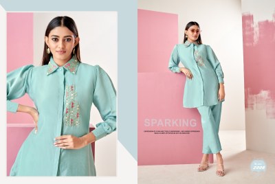 khushi fashion by viyaana cord set catalog at wholesale price kurtis catalogs