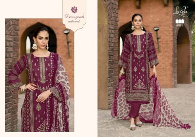 madhubala 6 by Levisha Cambric Lawn Cotton Pakistani suit catalogue at affordable rate  dress material catalogs